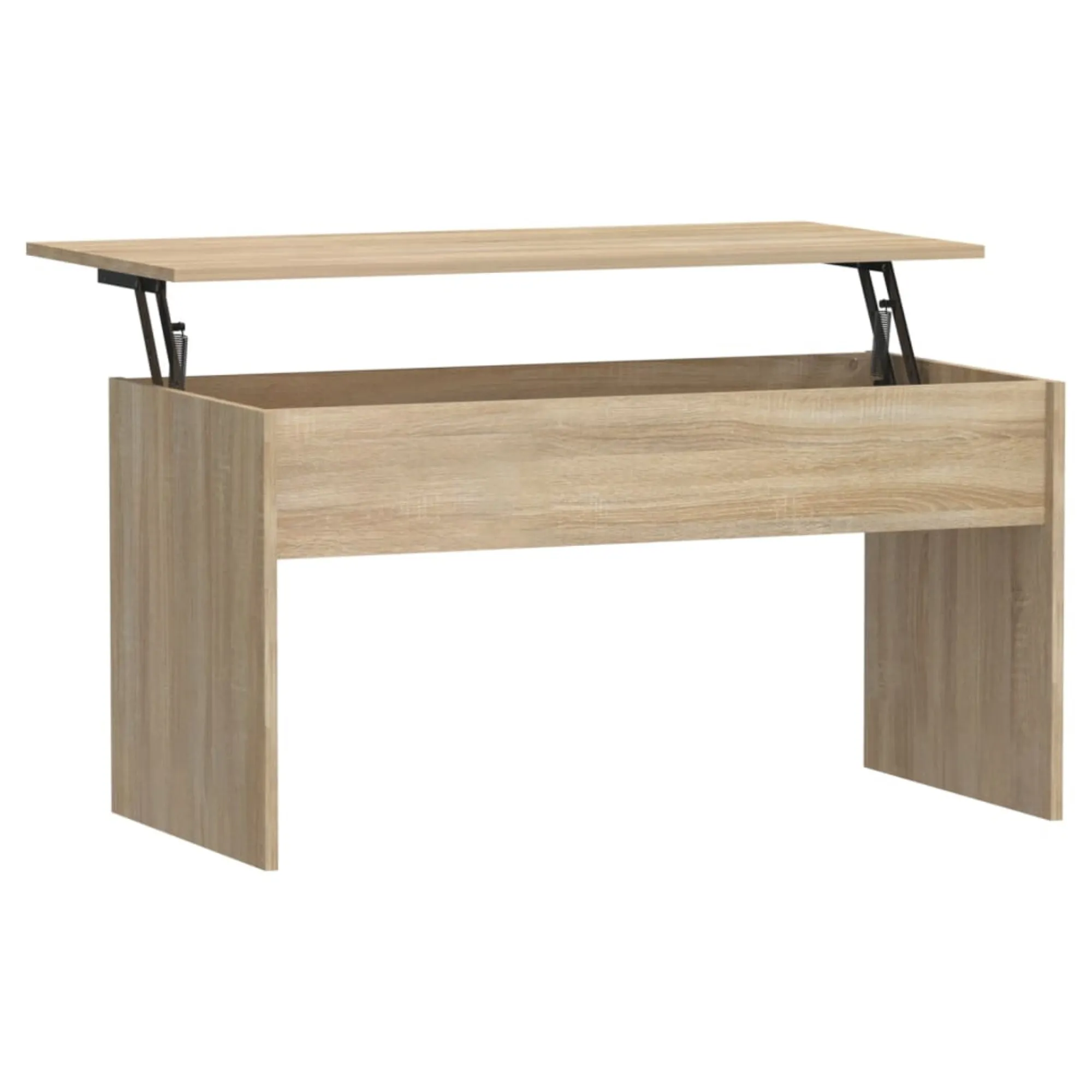 vidaXL Coffee Table Sonoma Oak 40.2"x19.9"x20.7" Engineered Wood