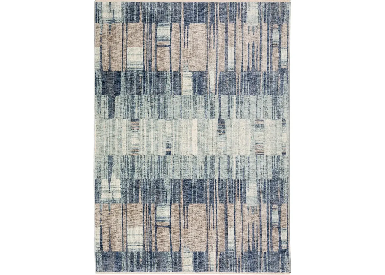 Neola NA11 Navy 20" x 30" Rug