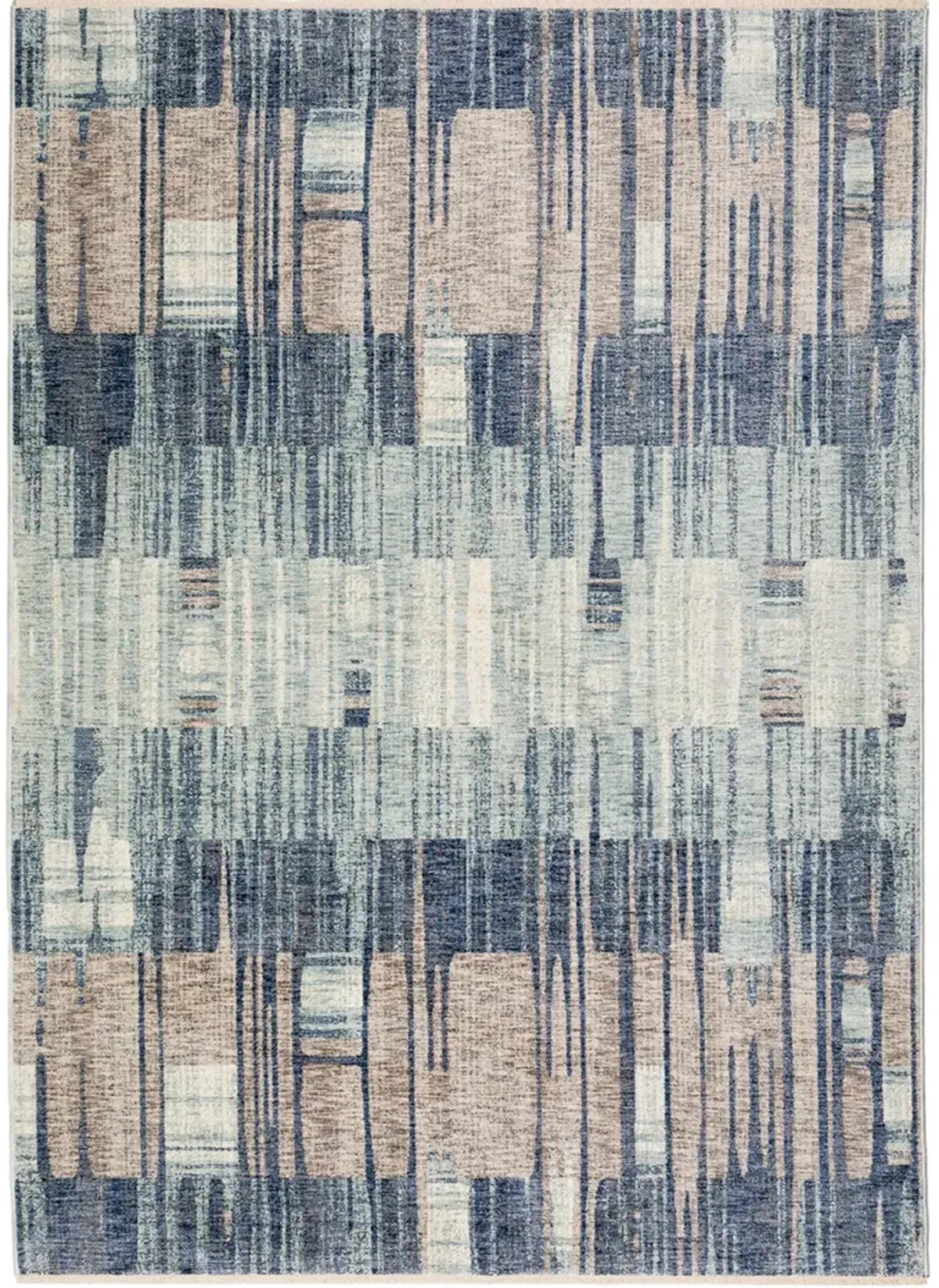 Neola NA11 Navy 20" x 30" Rug