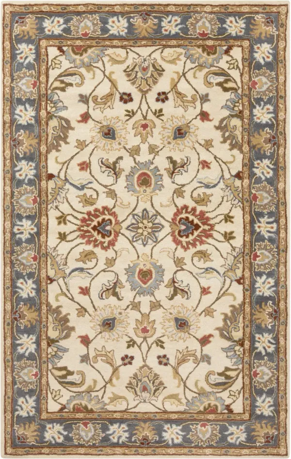 Caesar CAE-1004 8' Round Blue Rug