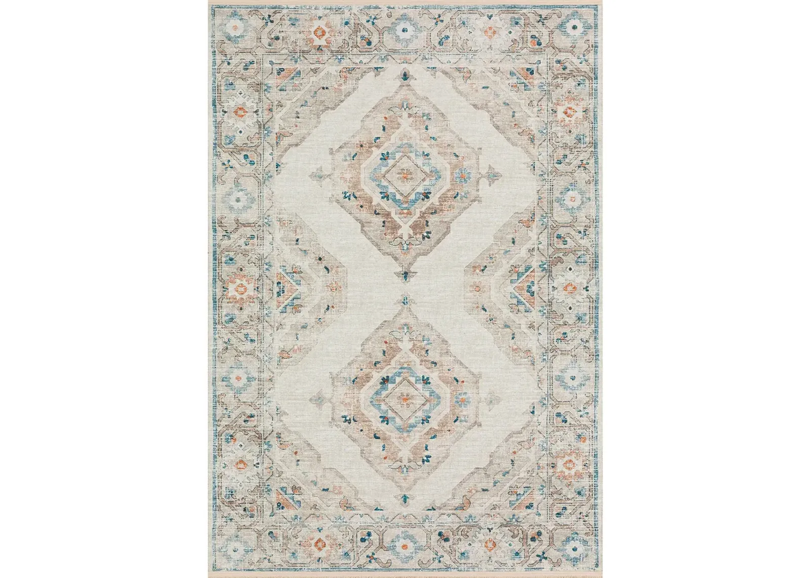 Marbella MB1 Ivory 5' x 7'6" Rug