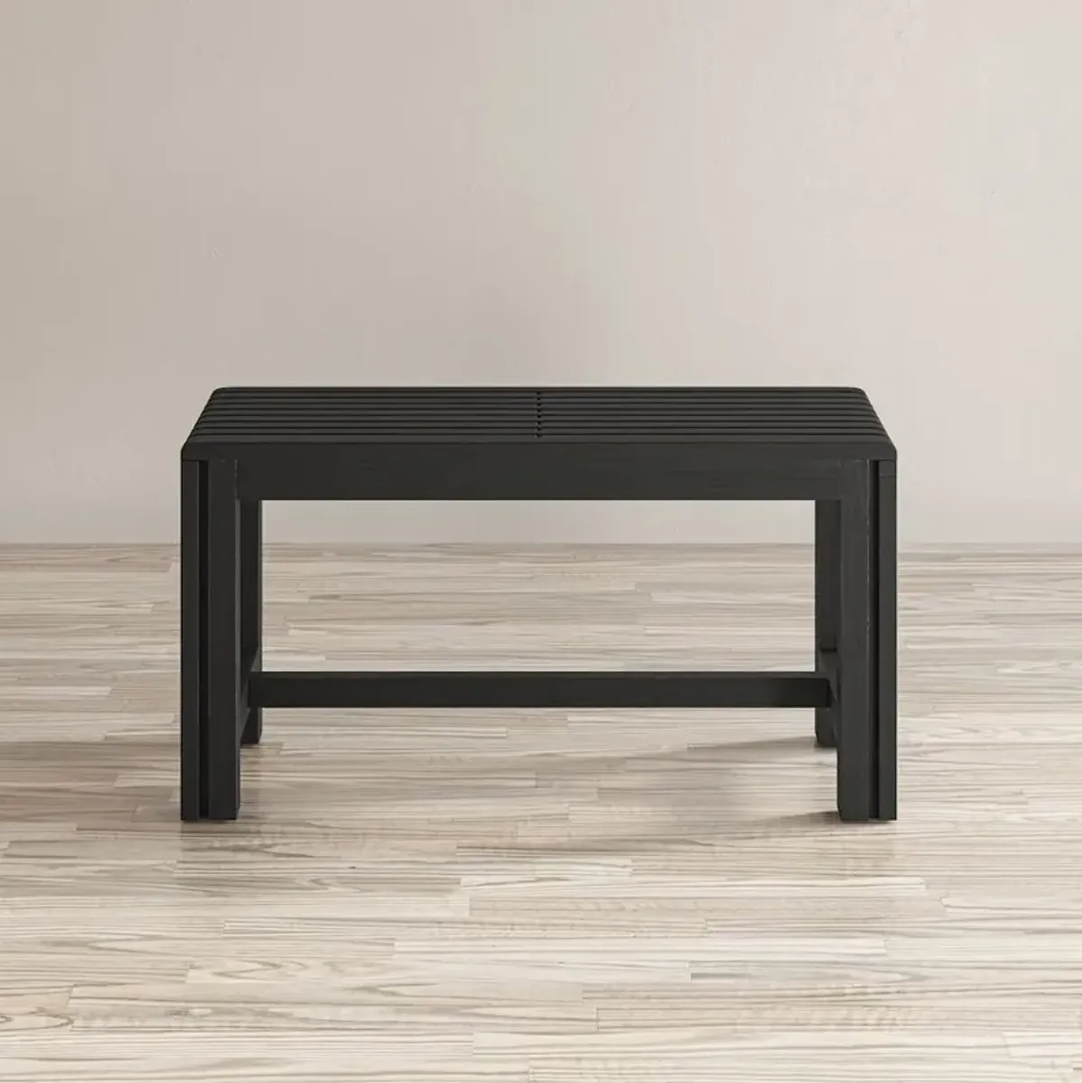 Jofran Bradford Modern Extendable Solid Mango Hardwood Bench