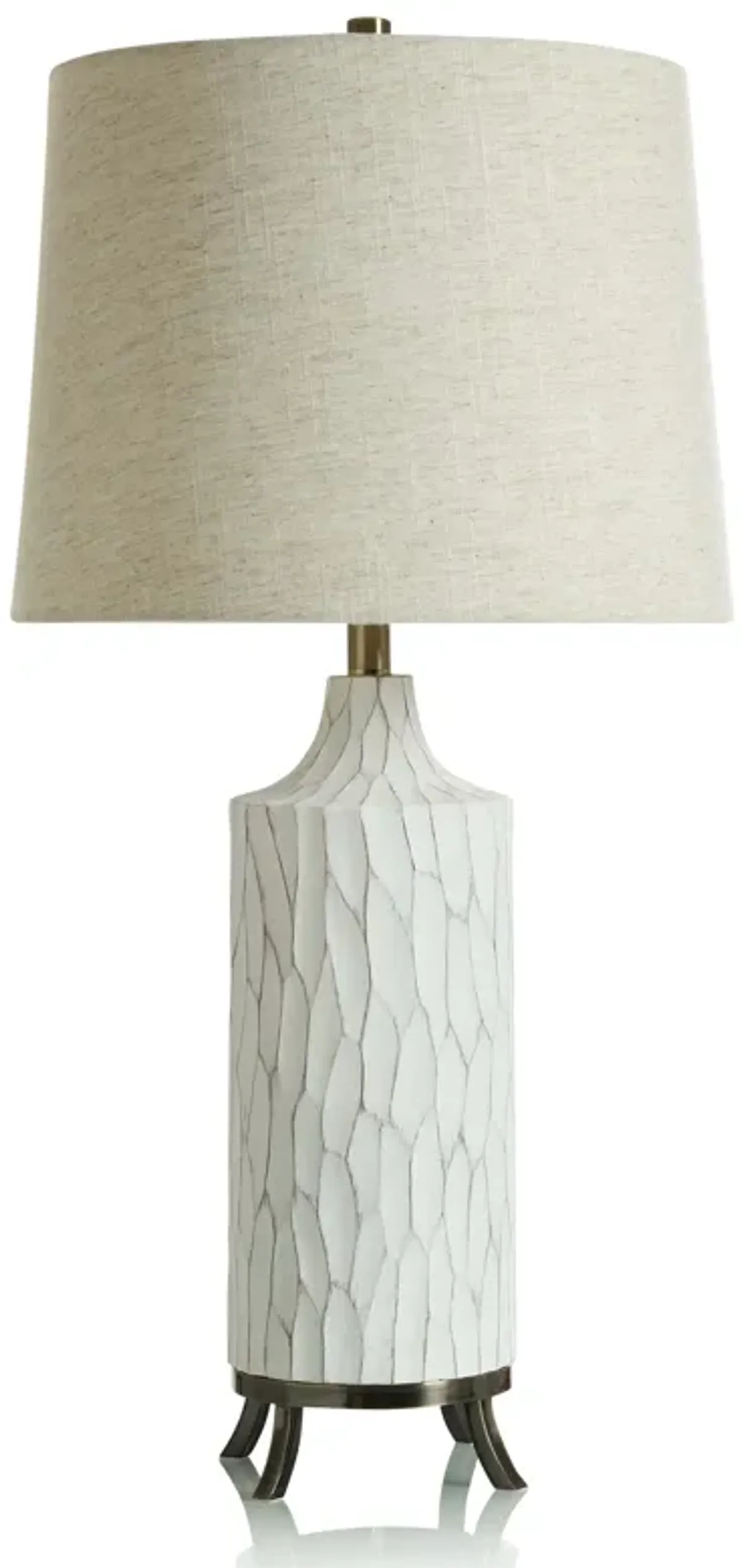 Waylon White Table Lamp