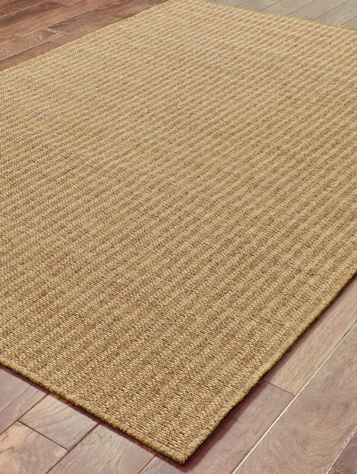 Karavia 2'5" x 4'5" Tan Rug