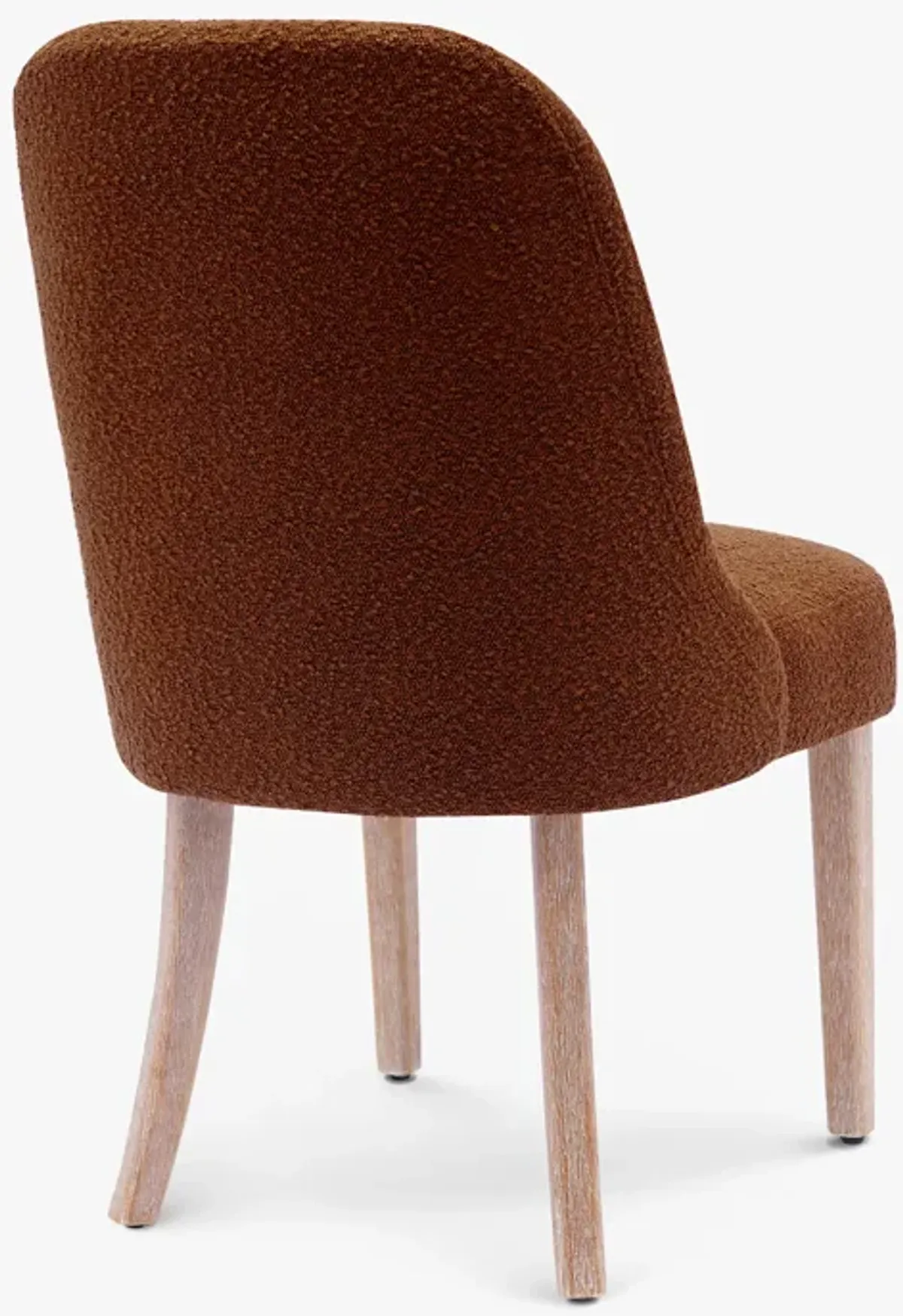 WestinTrends Genevieve Mid-Century Modern Upholstered Boucle Dining Chair