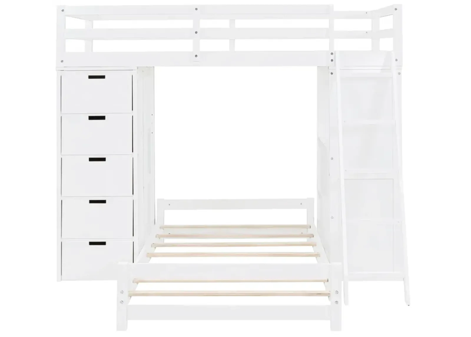 Merax Bunk Bed with LED Light