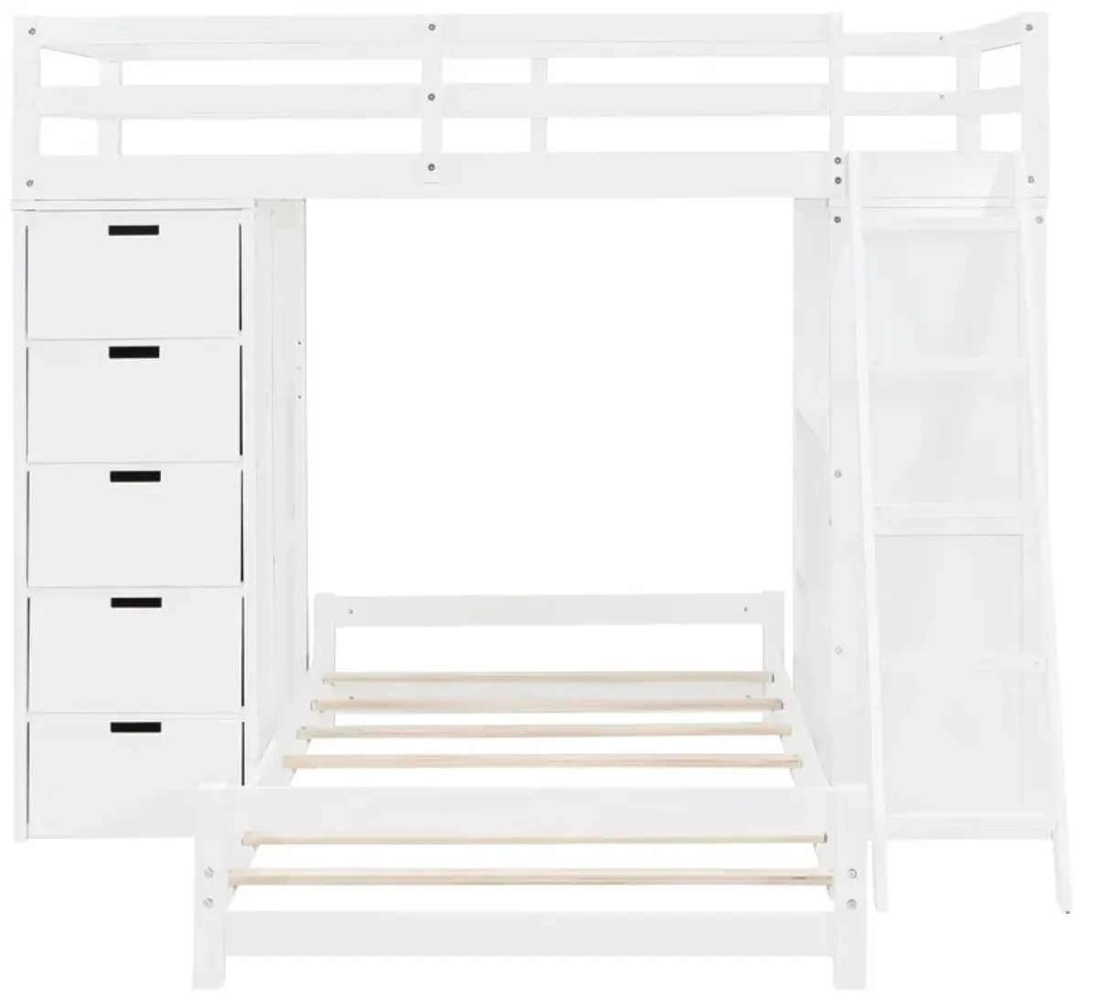 Merax Bunk Bed with LED Light