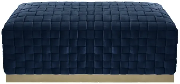 Nicole Miller Chamaine Velvet Bench