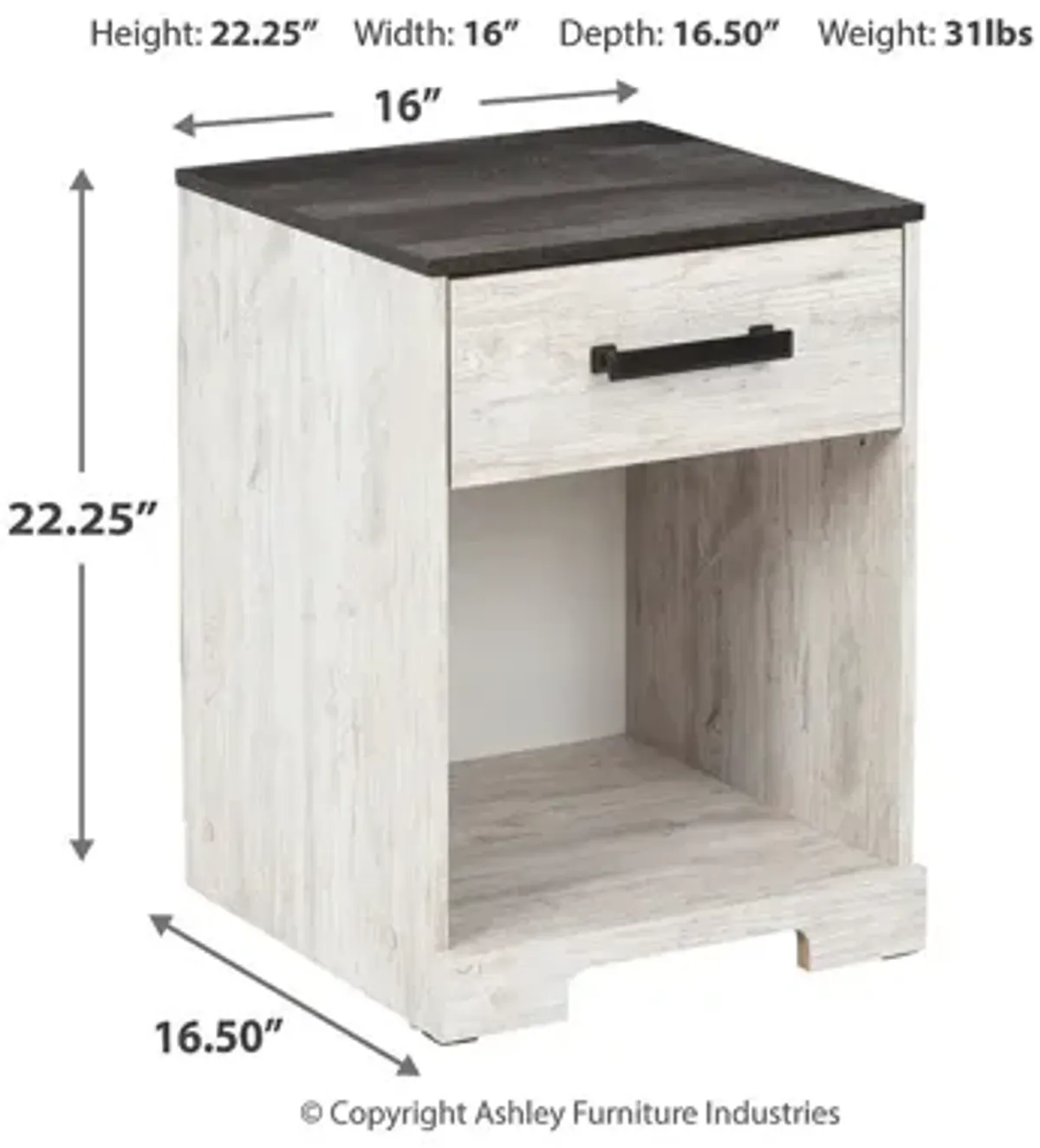 Shawburn Nightstand