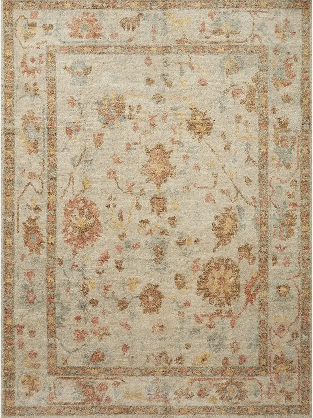 Clement CLM01 Pebble/Multi 9'6" x 13'6" Rug