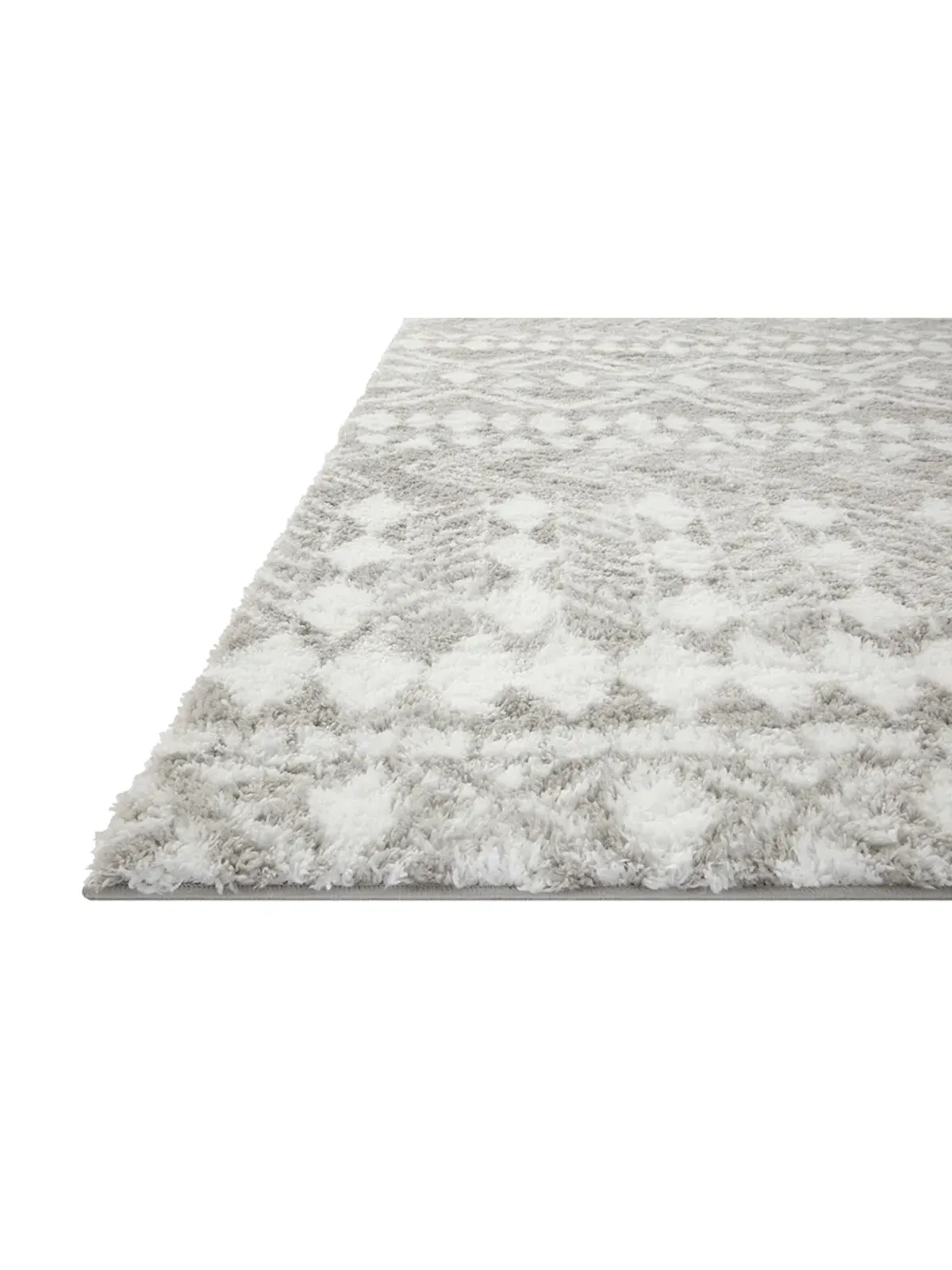 Bliss Grey/White 9'3" x 13' Rug