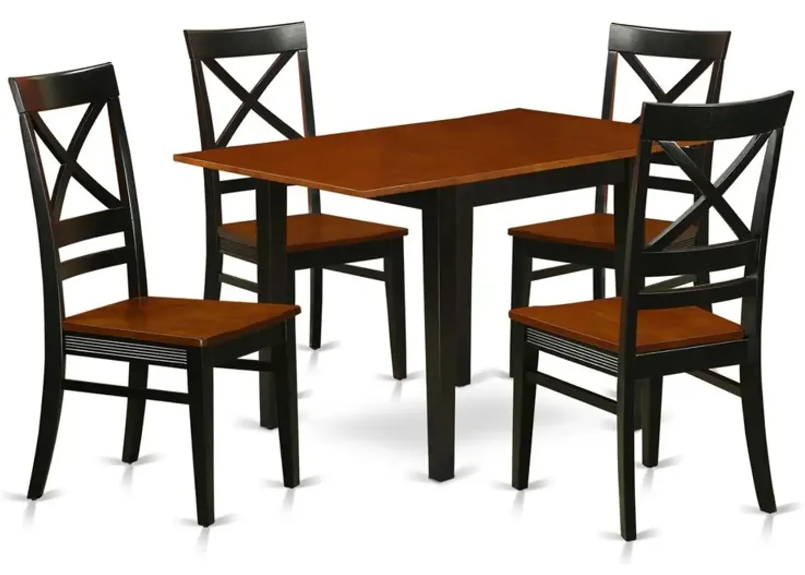 Dining Room Set Black & Cherry