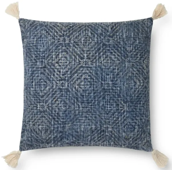 P0621 Blue 22"x22" Poly Pillow
