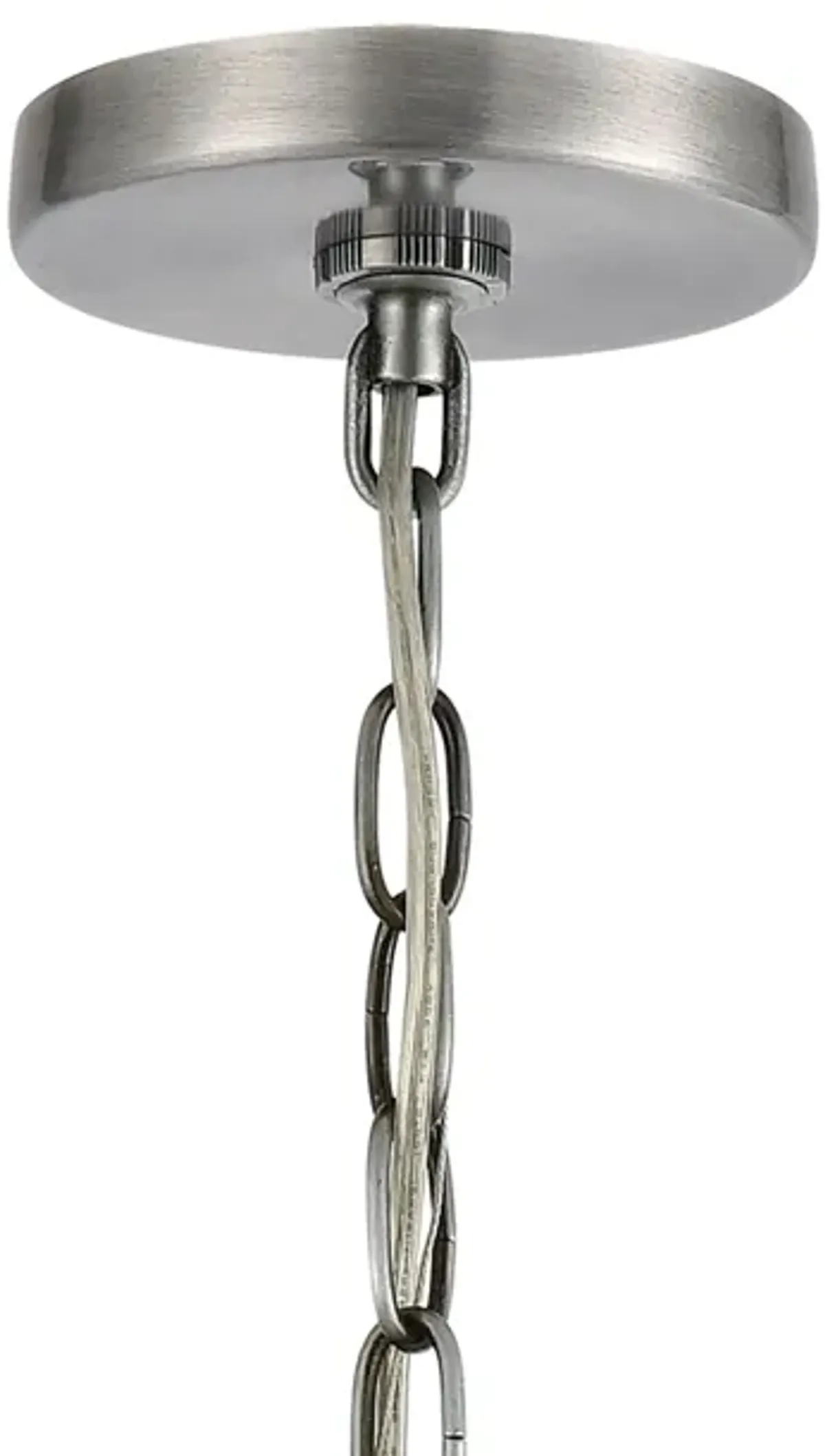 Crested Butte 9'' Wide 1-Light Silver Outdoor Pendant