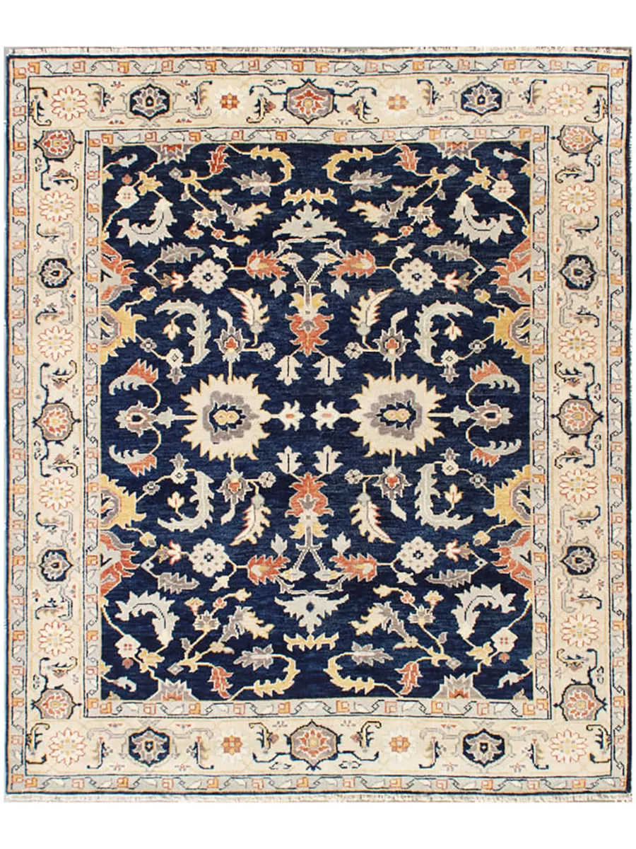 Polaris POL42570 Navy 8" x 10" Rug