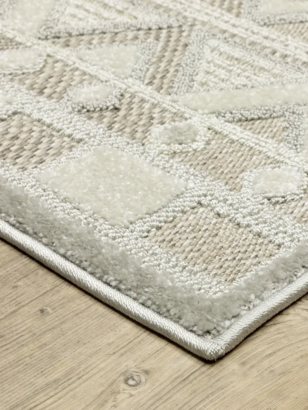 Tangier 9'10" x 12'10" Beige Rug