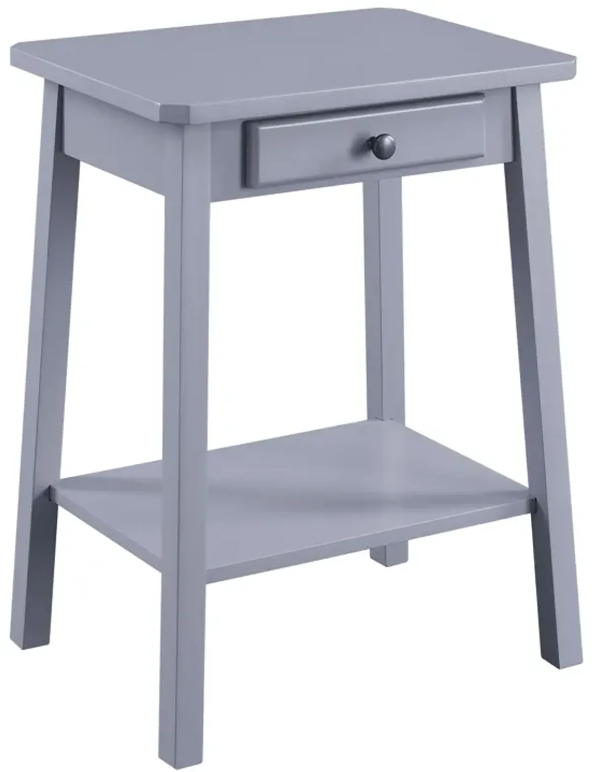 ACME Kaife Accent Table, Gray Finish