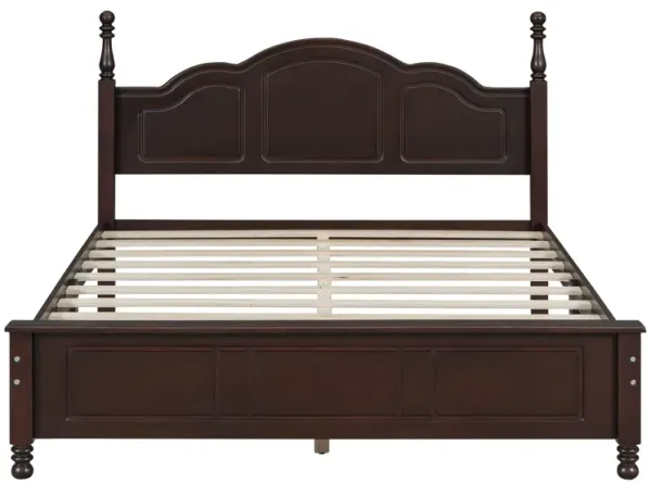 Merax Retro Style Platform Bed