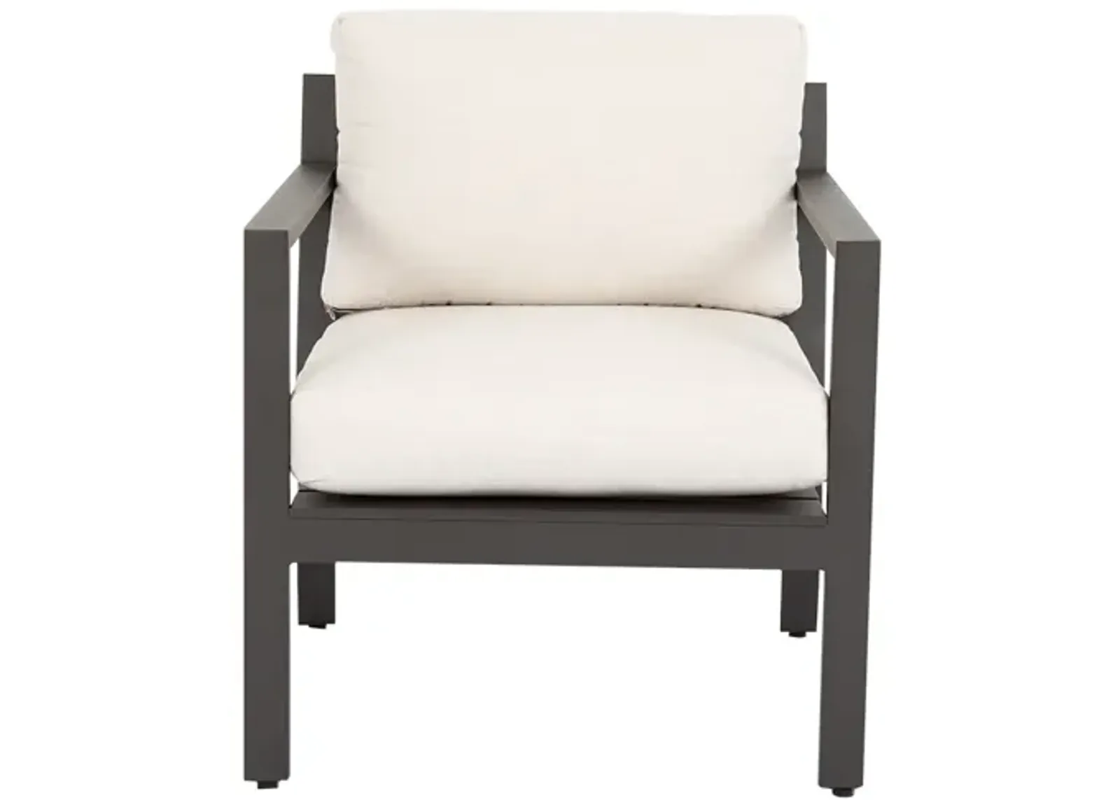 Mesa Club Chair in Cast Pumice