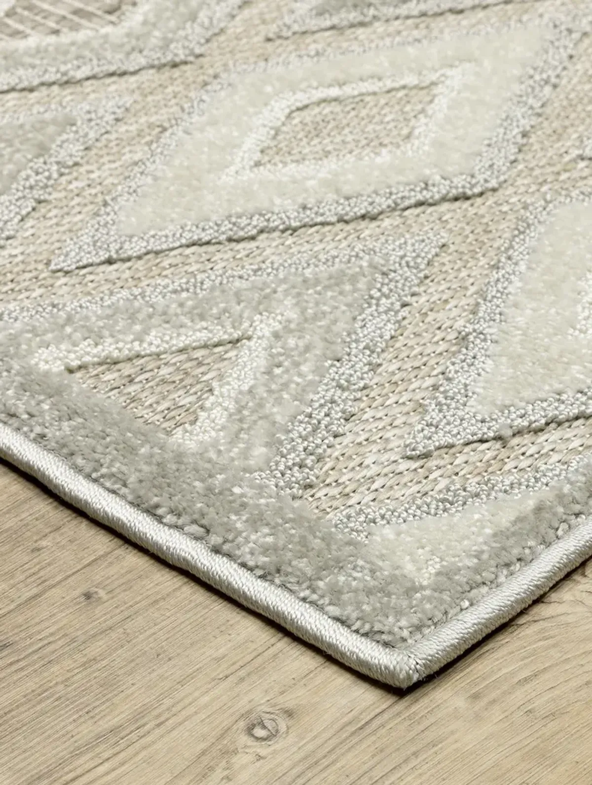 Tangier 9'10" x 12'10" Beige Rug