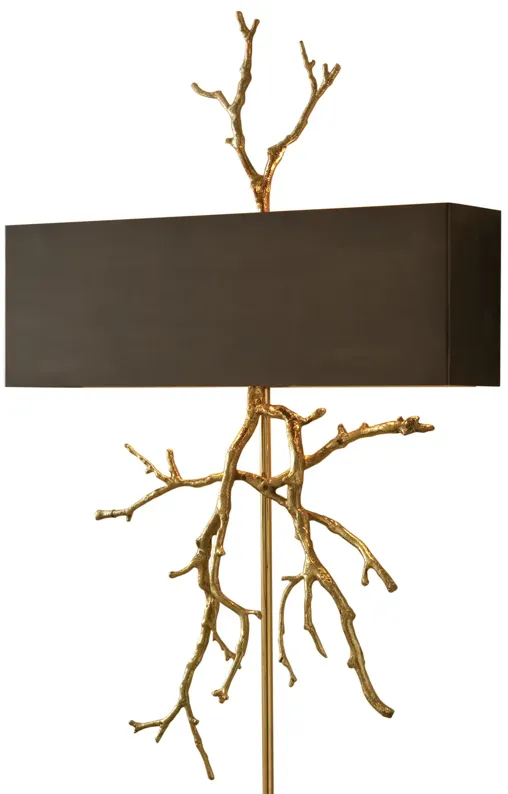 Twig Wall Sconce Hardwire- Brass