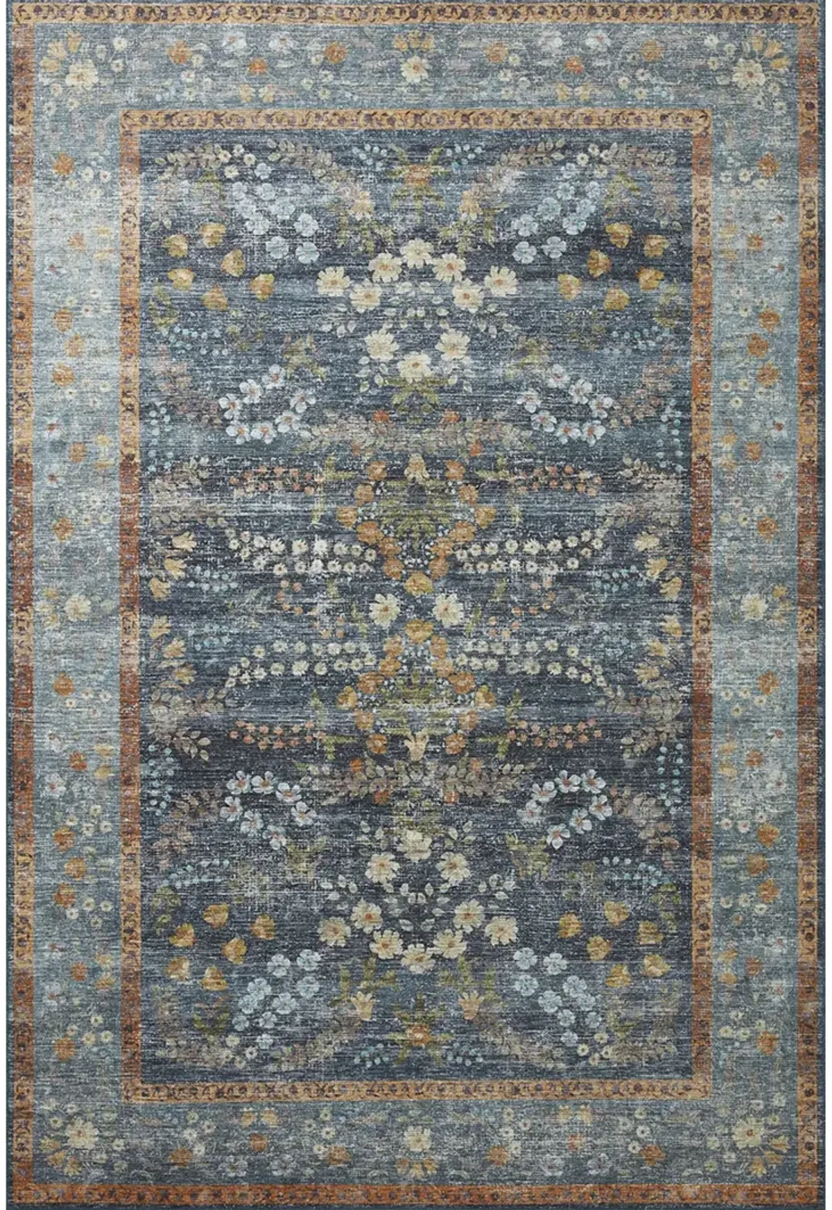 Palais PAL04 Navy 5' x 7'6" Rug