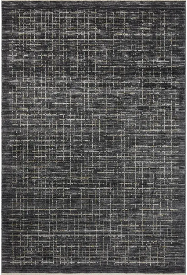 Soho SOH01 Onyx/Silver 3'6" x 5'6" Rug