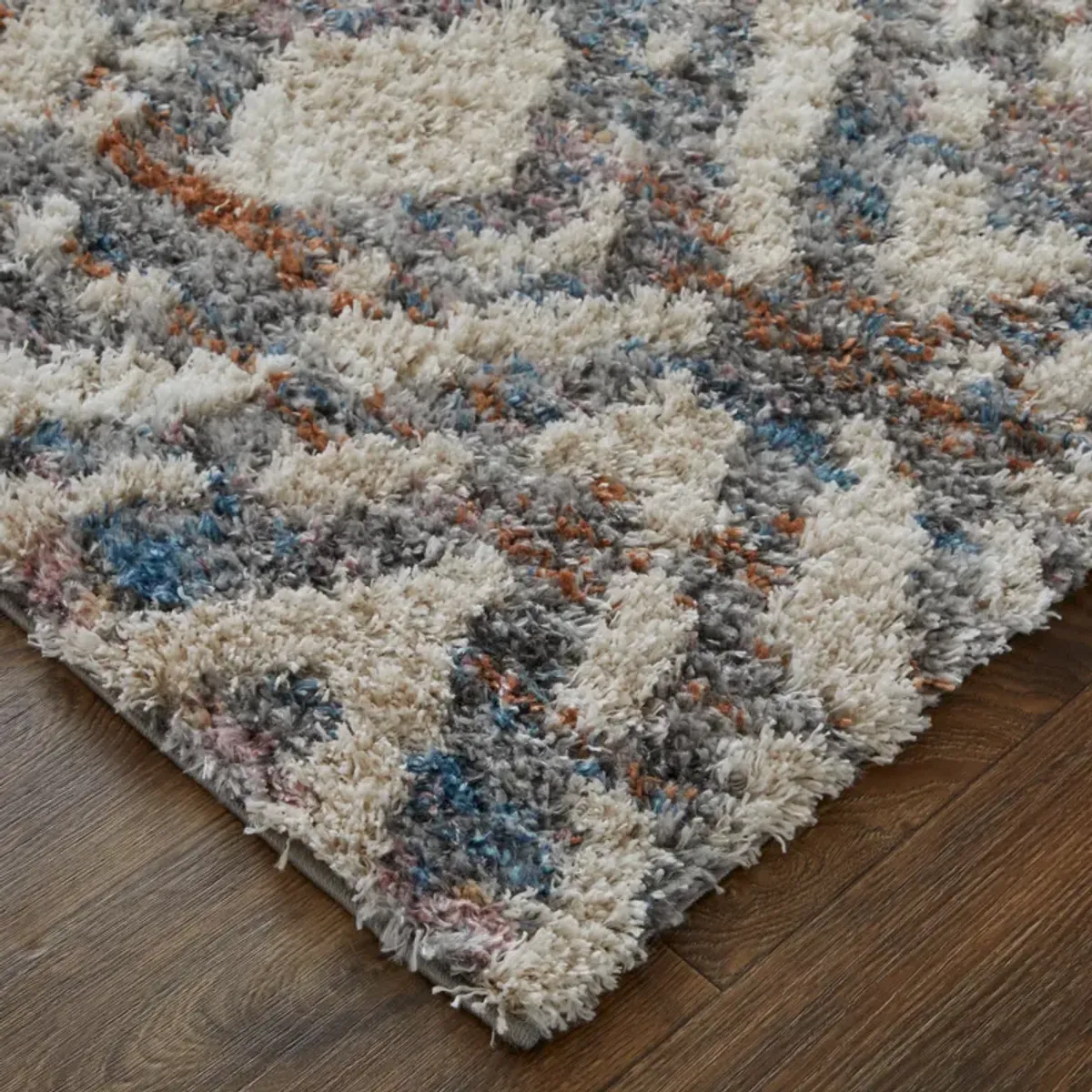 Mynka 39IAF Ivory/Gray/Taupe 7'11" x 10' Rug