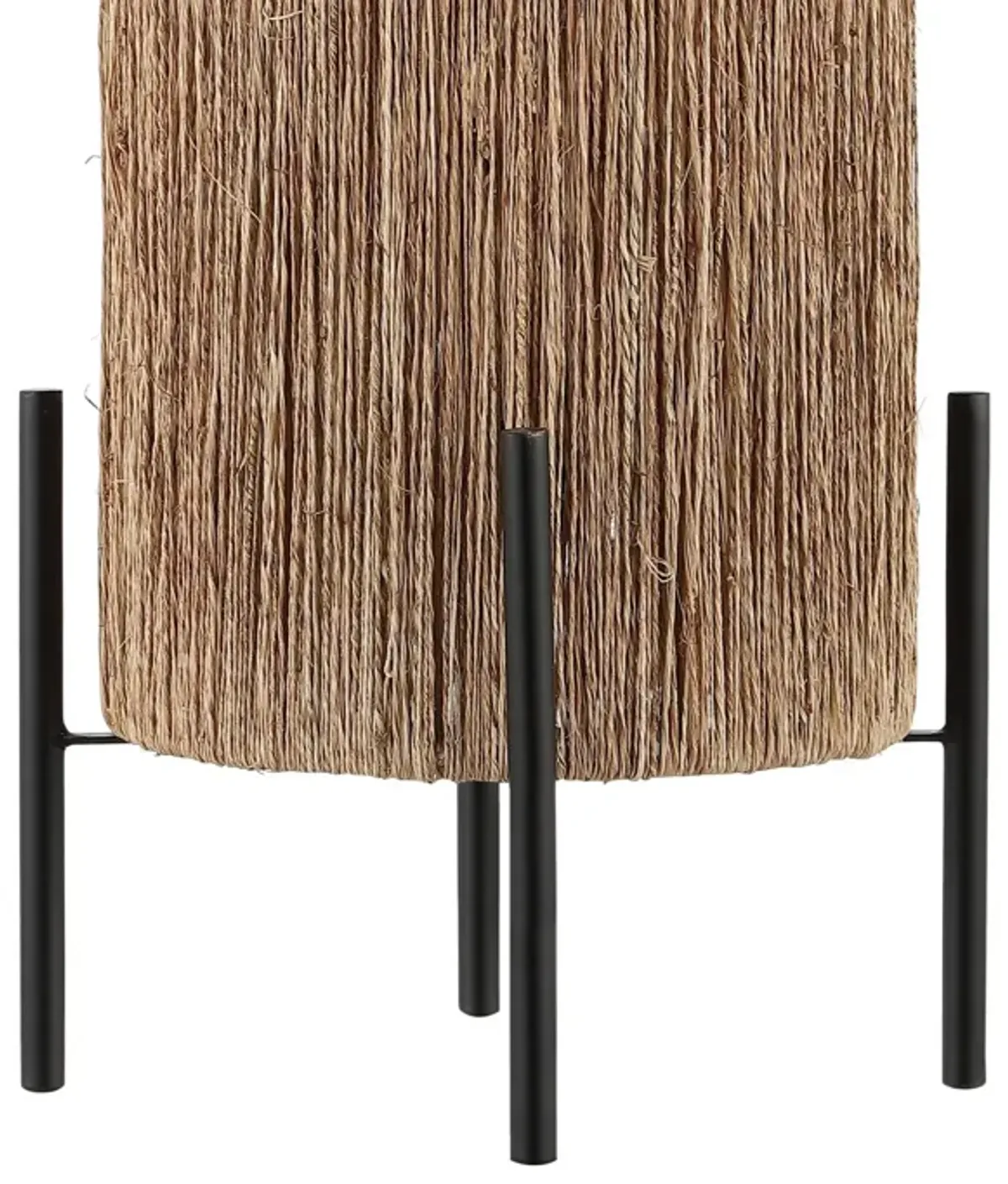 Kai Coastal Minimalist Rattan LED Table Lamp