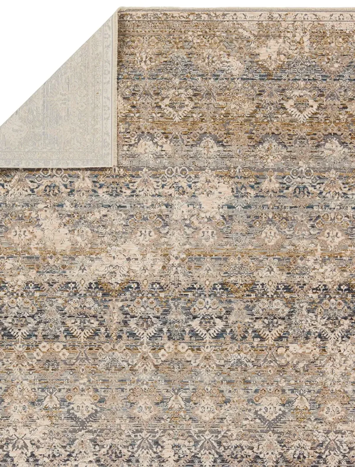 Valentia Skylark Gray 2'5" x 10' Runner Rug