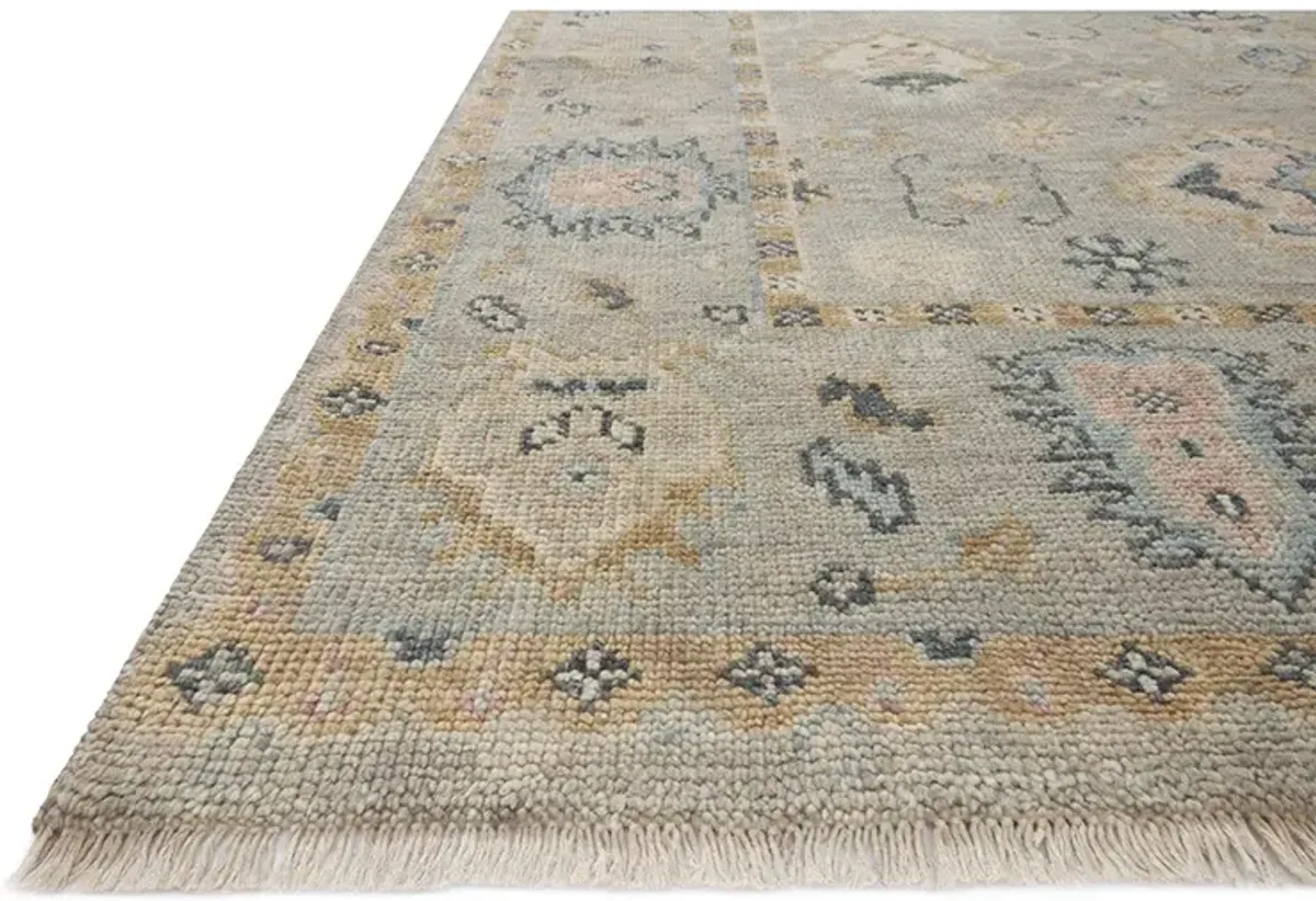 Helena HEL04 Grey/Gold 7'9" x 9'9" Rug