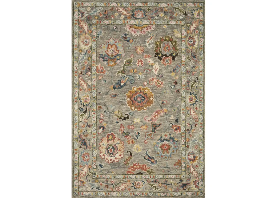 Padma PMA01 Grey/Multi 8'6" x 12' Rug