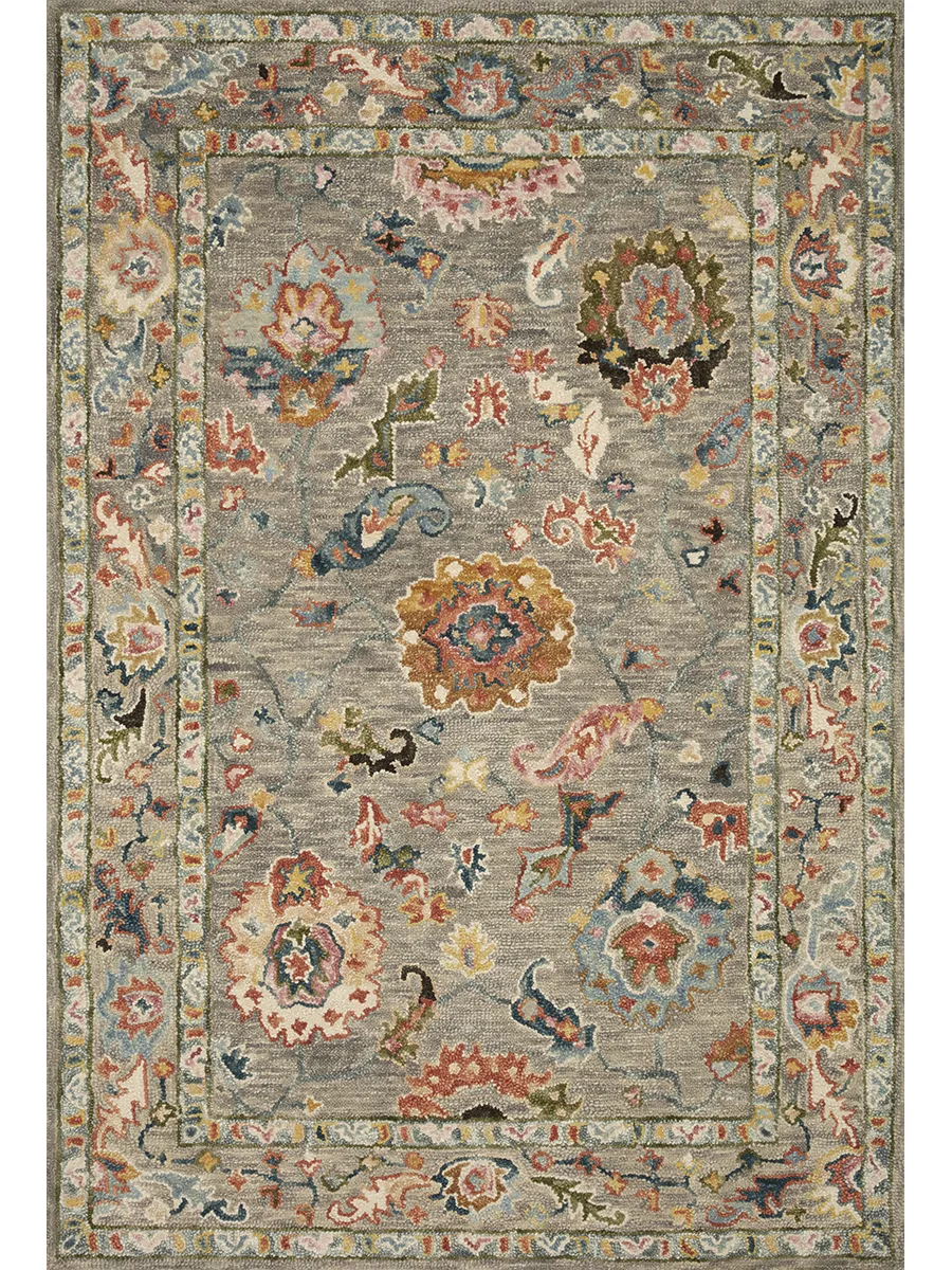 Padma PMA01 Grey/Multi 8'6" x 12' Rug