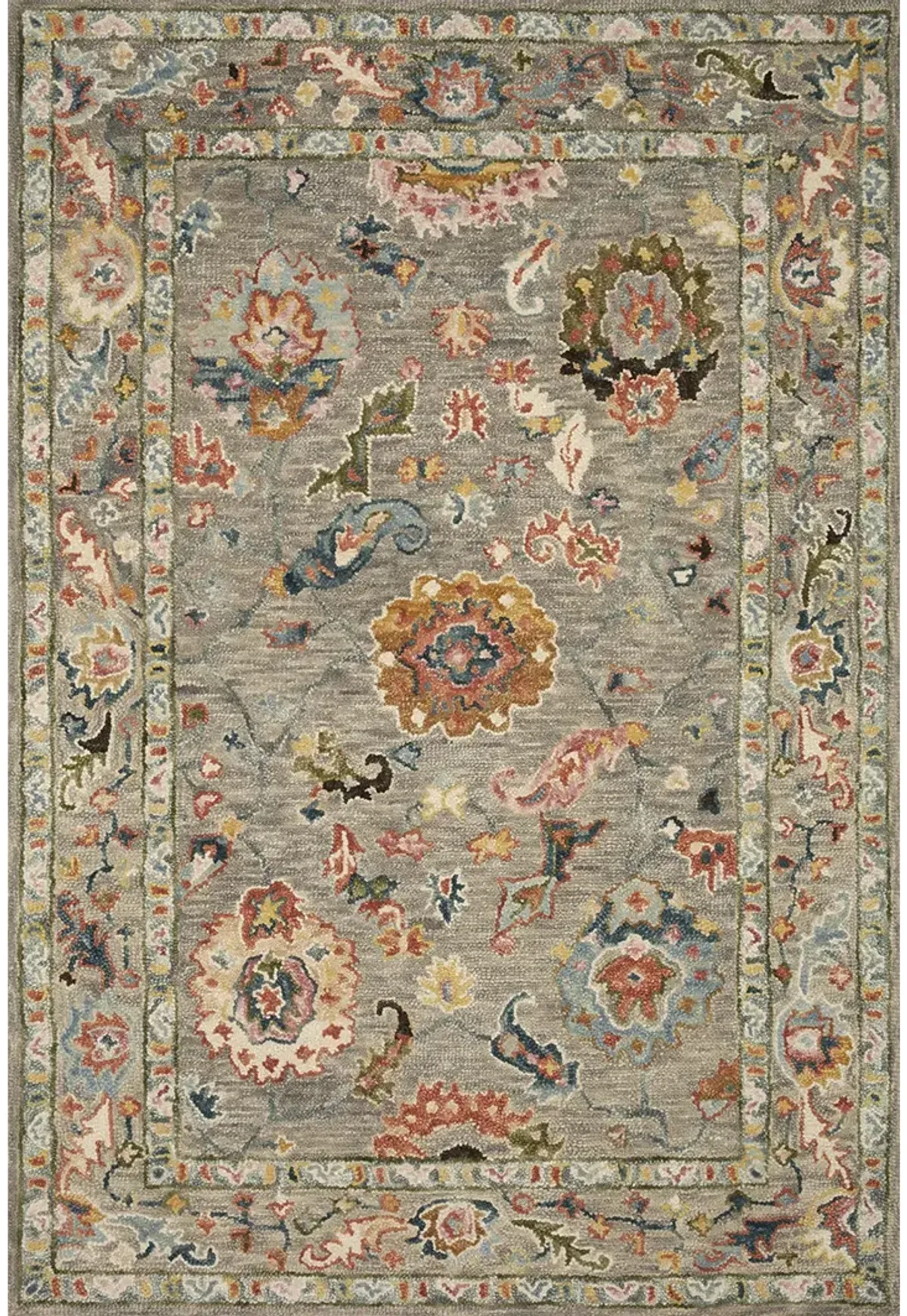 Padma PMA01 Grey/Multi 8'6" x 12' Rug