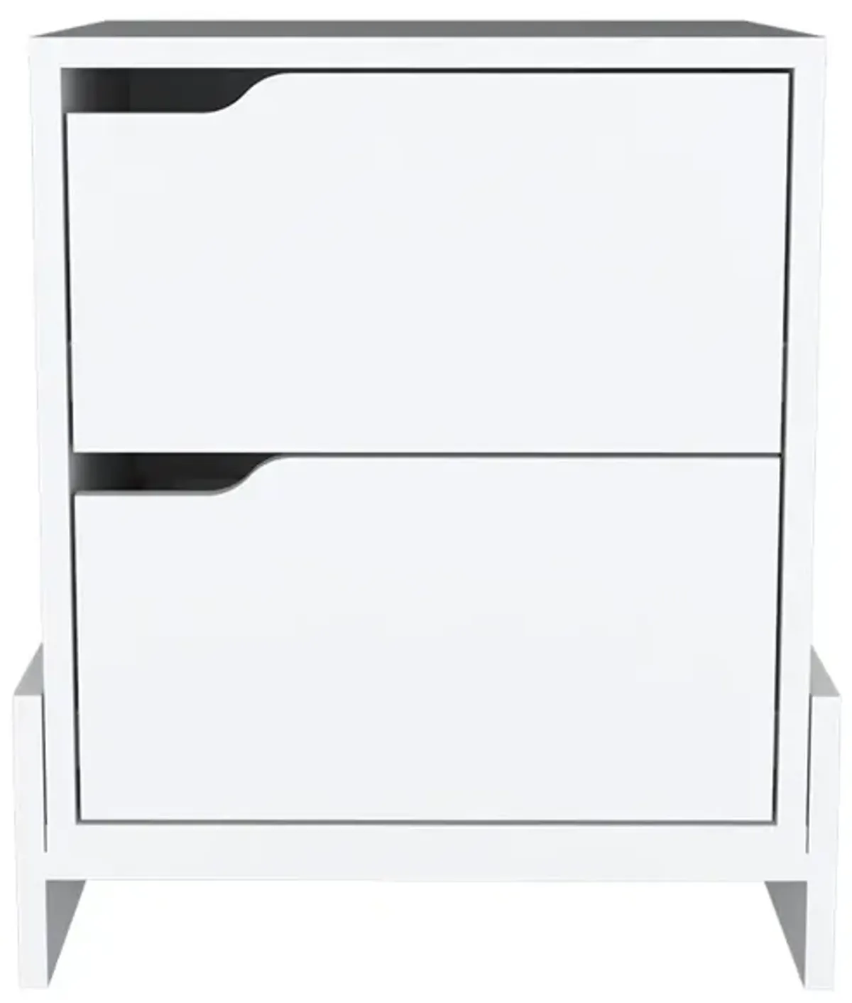 Nightstand Brookland, Bedroom, White