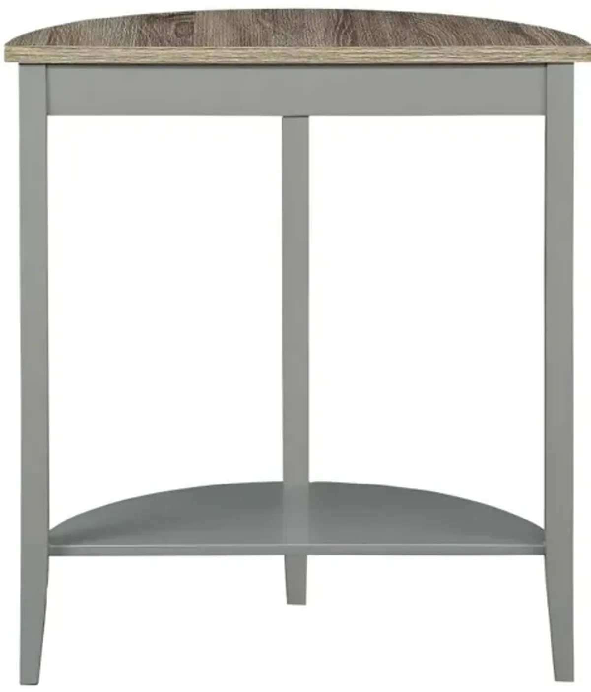 Justino Console Table In Gray Oak & Gray