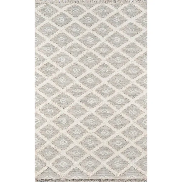Momeni Contemporary Runner Area Rug, Grey, 2'3 X 7'10 Runner