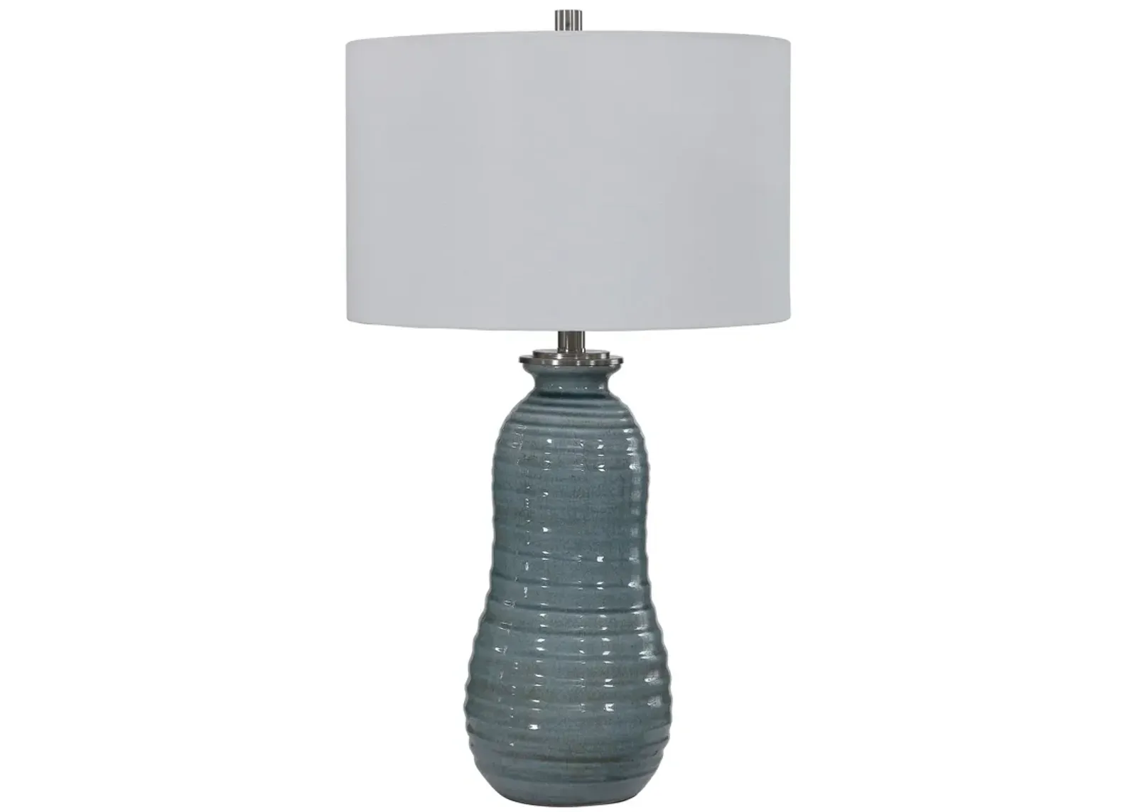 Uttermost Zaila Light Blue Table Lamp