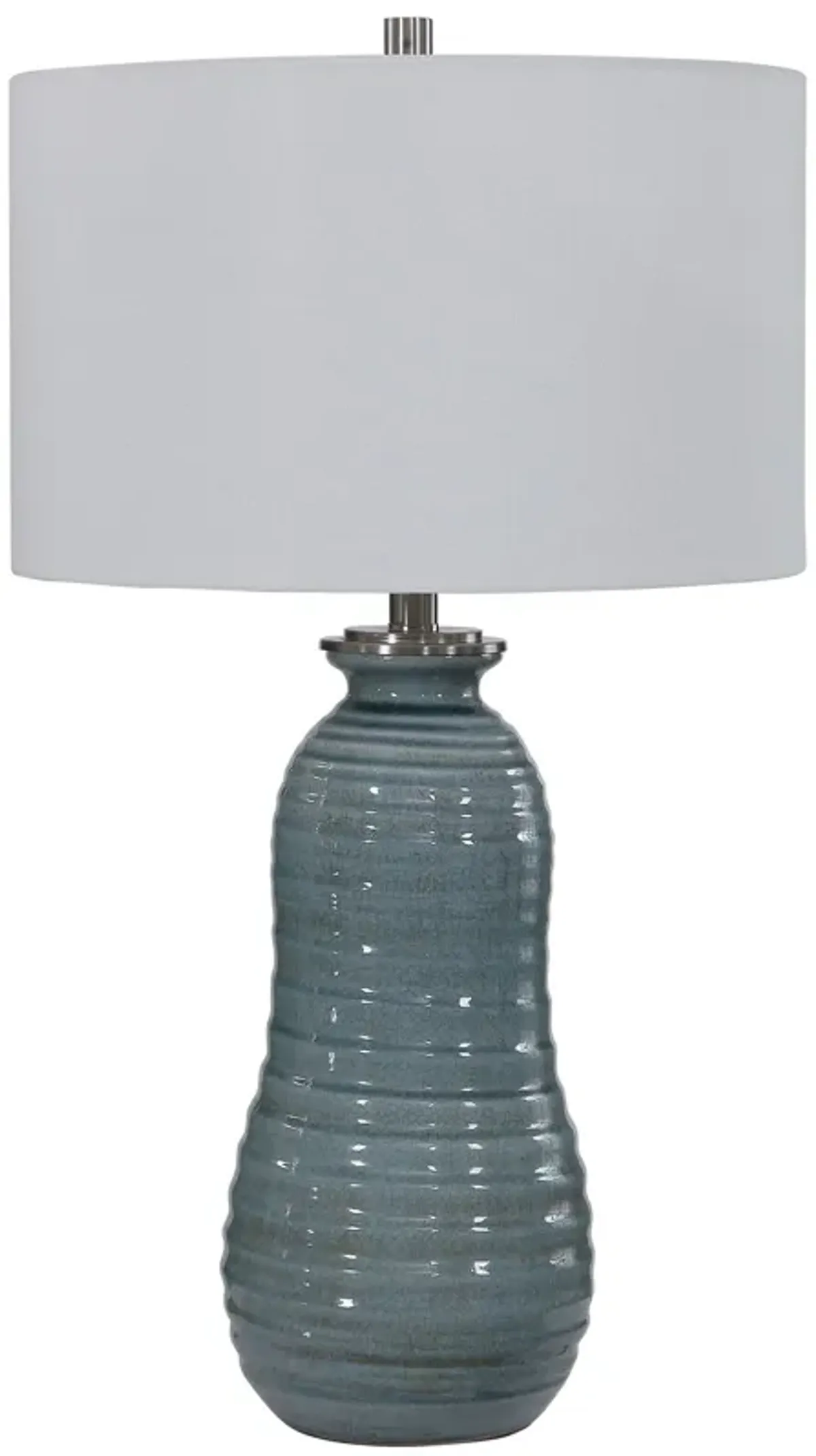 Uttermost Zaila Light Blue Table Lamp