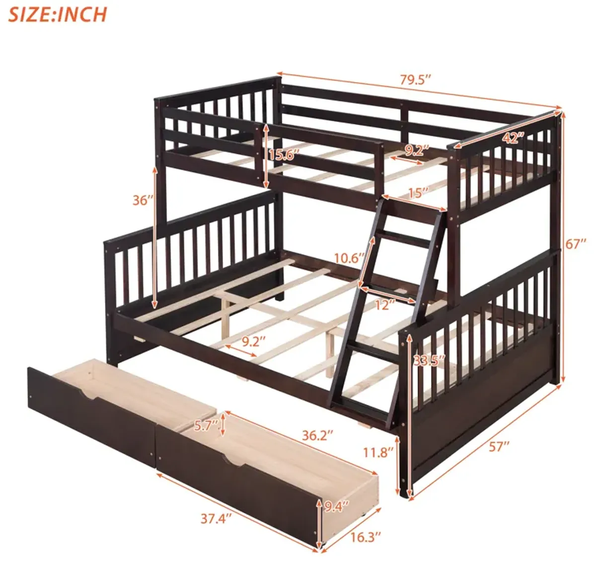 Merax Bunk Bed