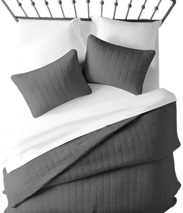 Farmhouse Style 2-Piece Microfiber Coverlet Bedspread Set – Cozy Bedspread for All Seasons