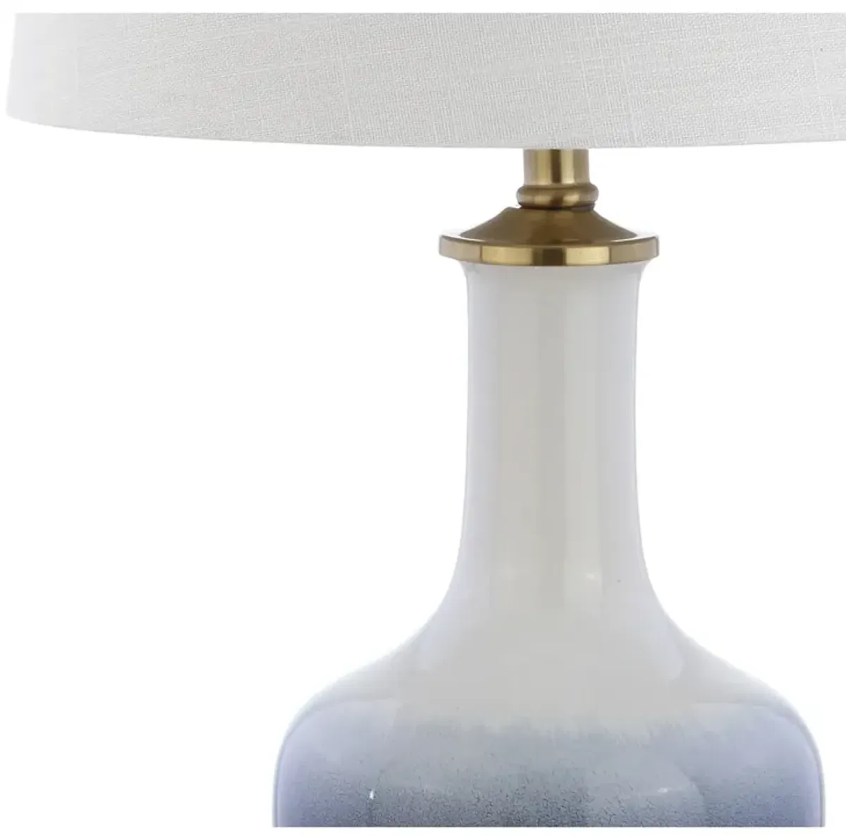 Gradient Ceramicbrass LED Table Lamp