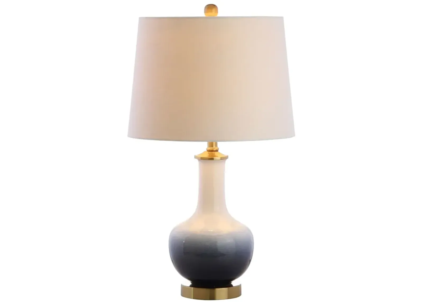 Gradient Ceramicbrass LED Table Lamp