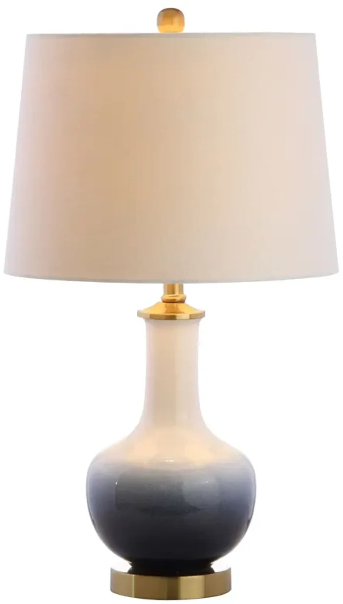 Gradient Ceramicbrass LED Table Lamp