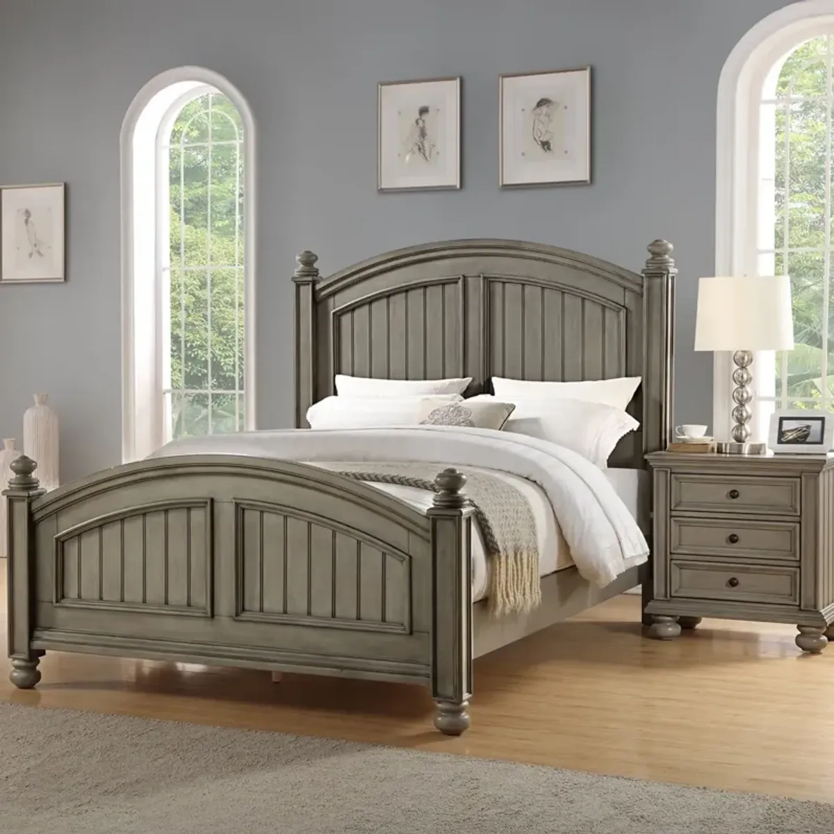 Barnwell Panel Cal King Bed