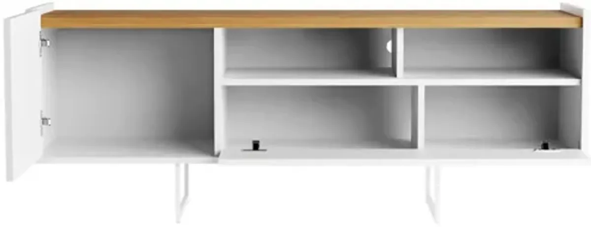 Winston White Small TV Stand