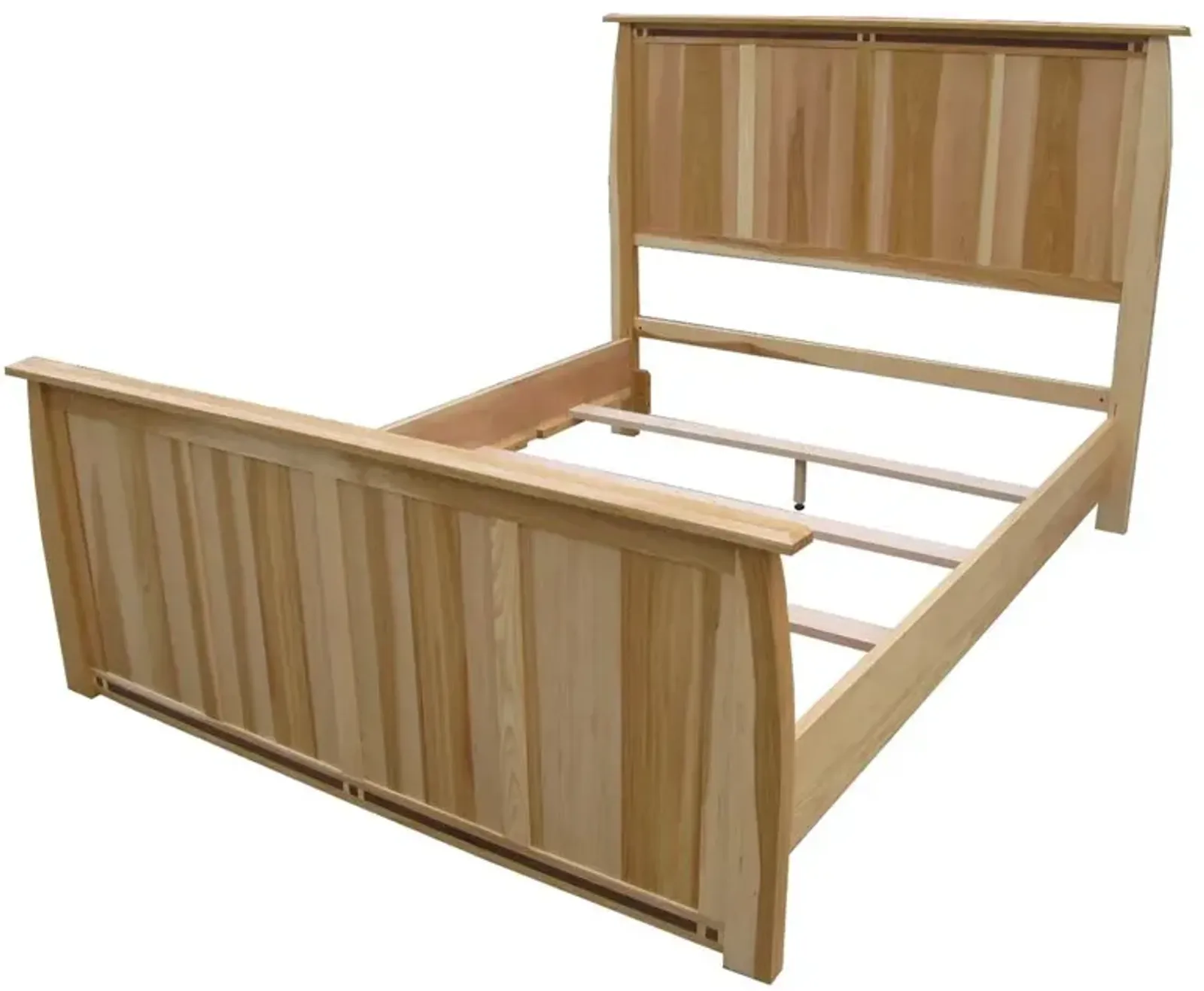 Belen Kox Natural Queen Panel Bed, Belen Kox