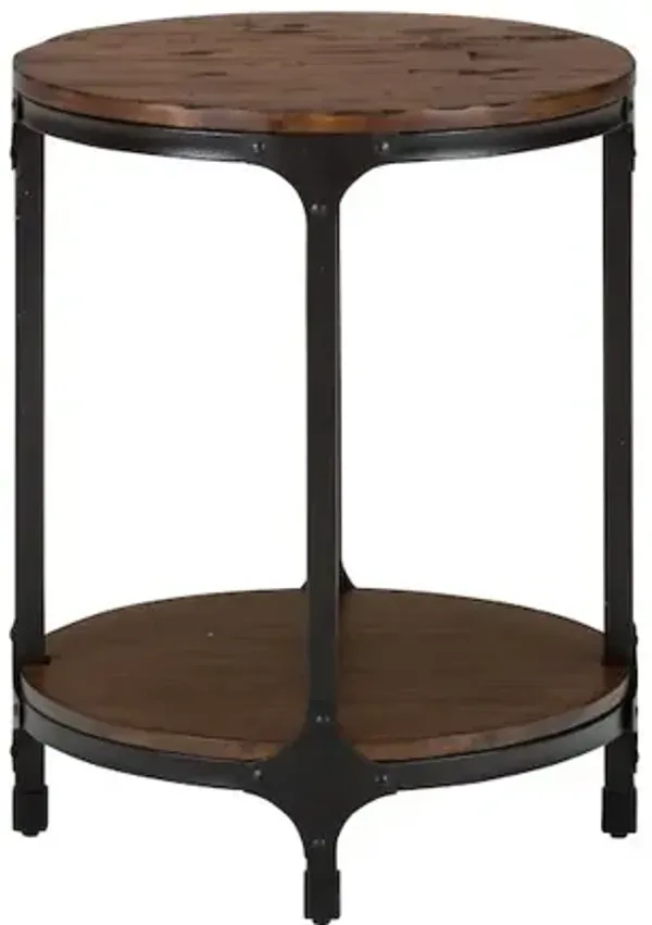 Jofran Urban Nature Round Chairside Table