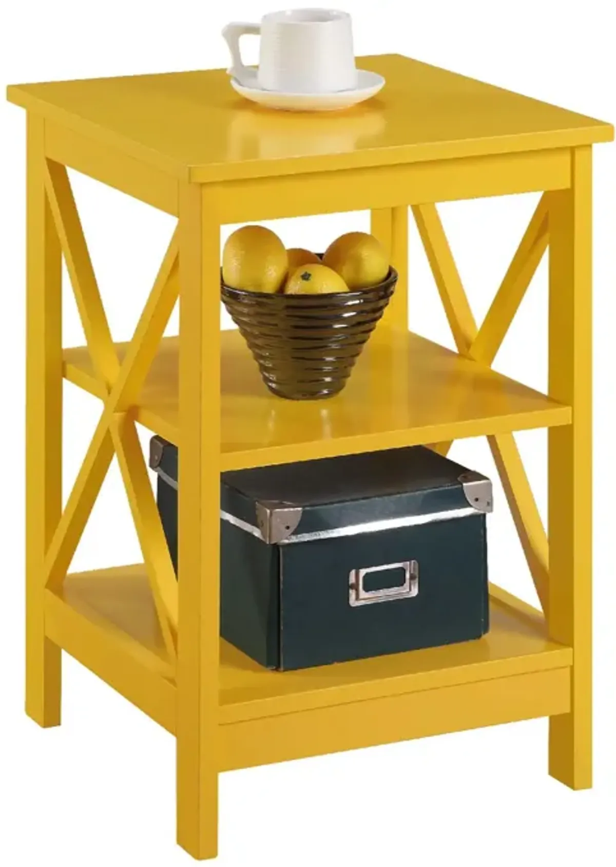 Oxford End Table with Shelves