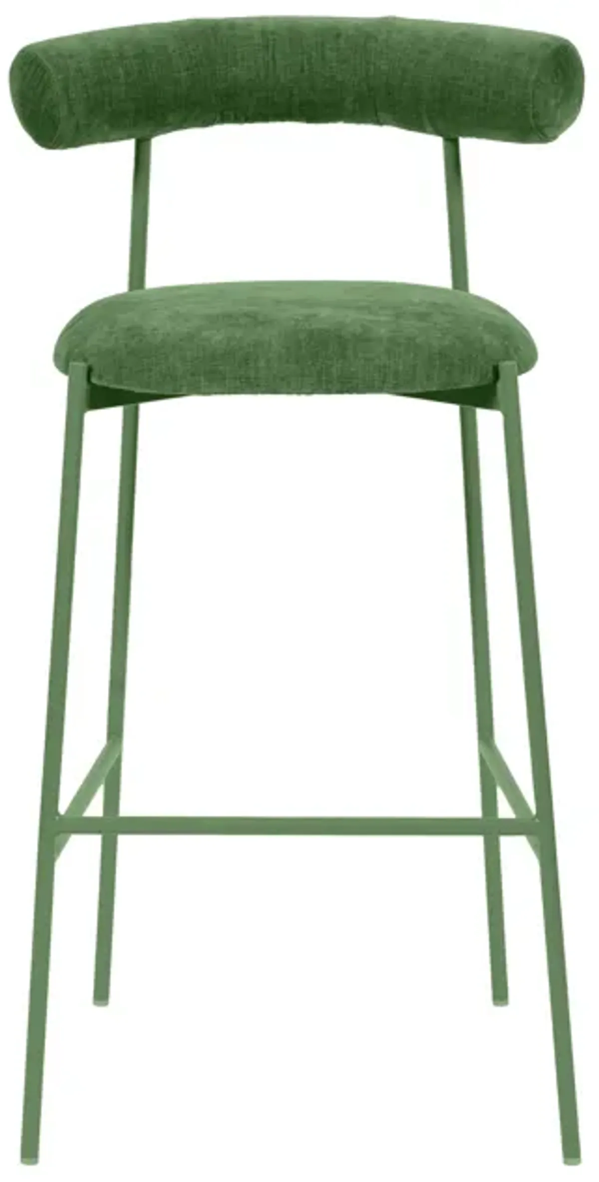 Liliana Mauve Velvet Bar Stool